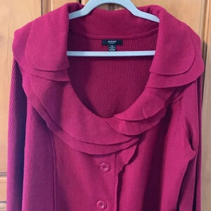 Raspberry pink wool 3X